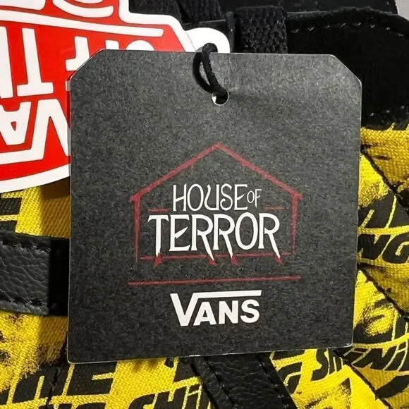 *NWT* VANS x House Of Terror The Shining Men’s Yellow Sk8 Hi Sneakers / Size 10 - Picture 10 of 12